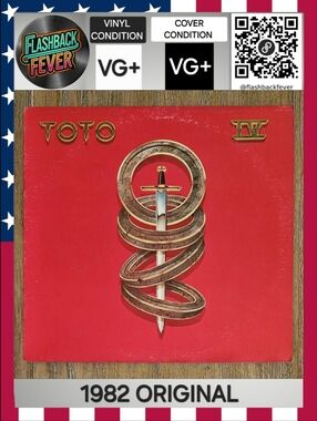 TOTO•Toto IV•1982 US Stereo (#FC 37728)•Carrollton Pressing